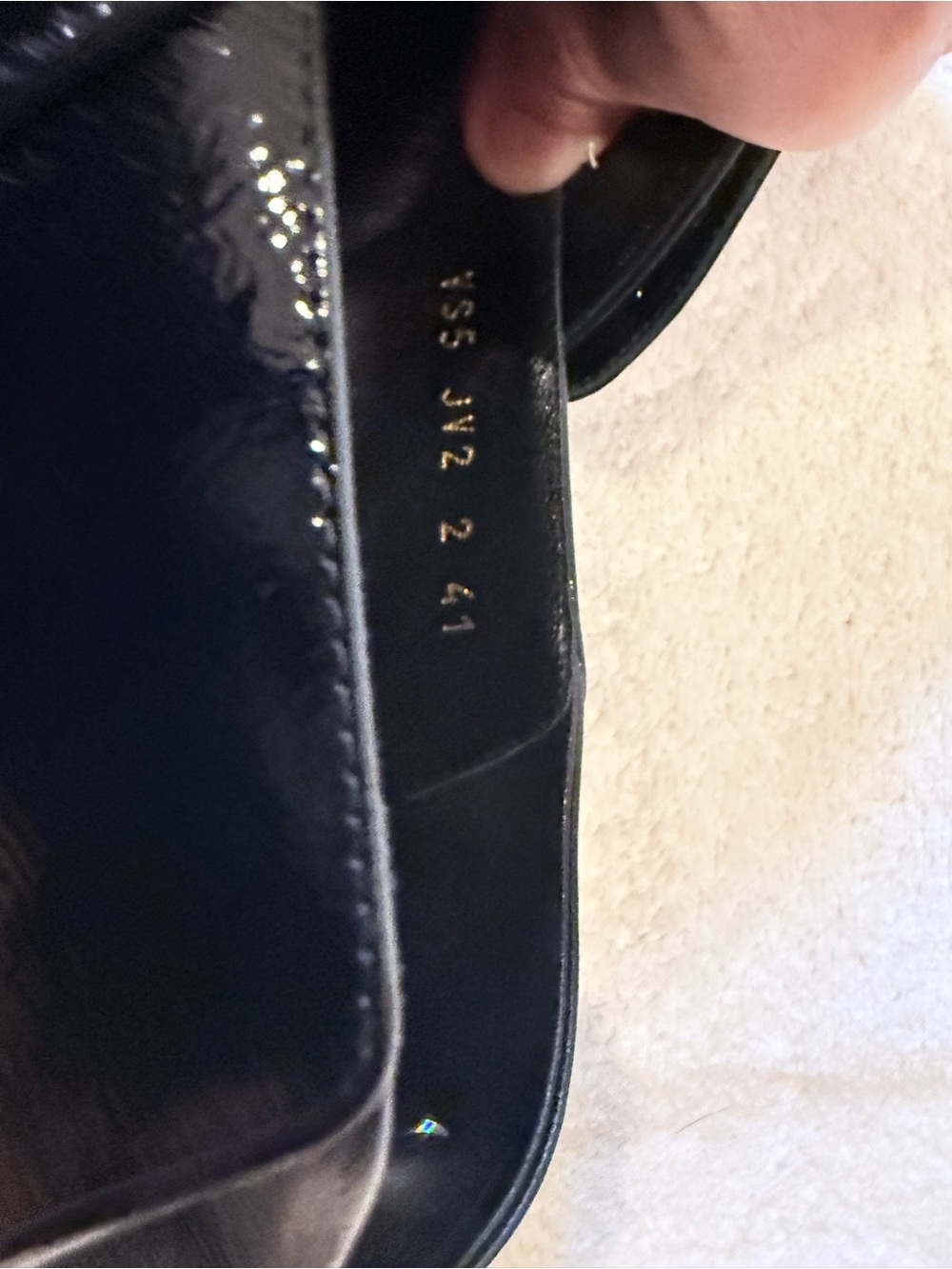 Valentino VLogo Mary Jane Ballerina Flat - Picture 8 of 9